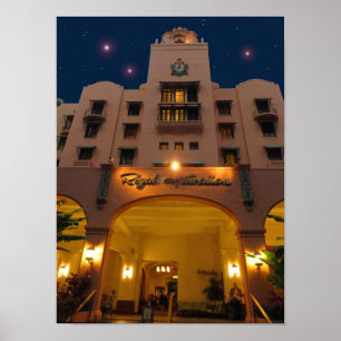 Poster Hôtel Royal Hawaiian