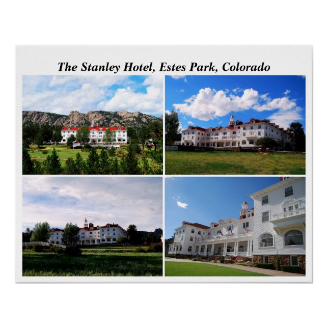 Poster Hôtel Stanley, Estes Park, Colorado (Devant)