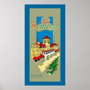 Poster Hôtel Windsor Jacksonville