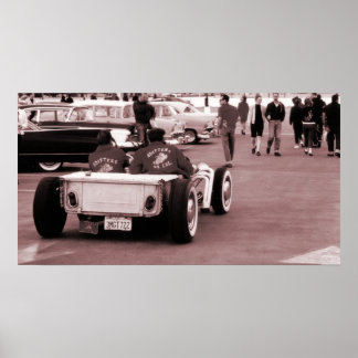 Poster Hotrodders Rock and Roll