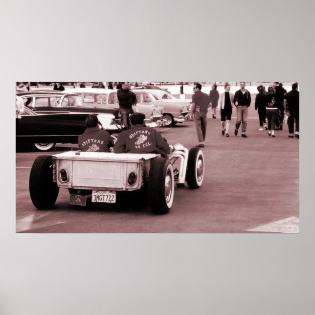 Poster Hotrodders Rock and Roll (Devant)