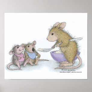 Poster House-Mouse Designs® - Wall Art
