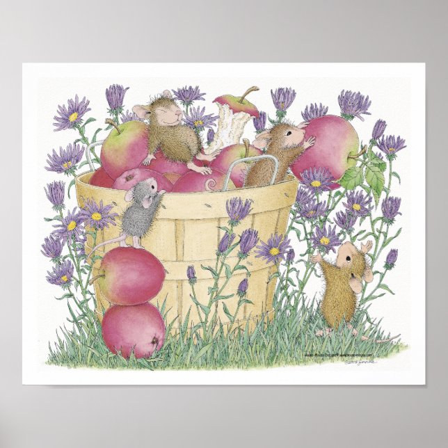 Poster House-Mouse Designs® - Wall Art (Devant)