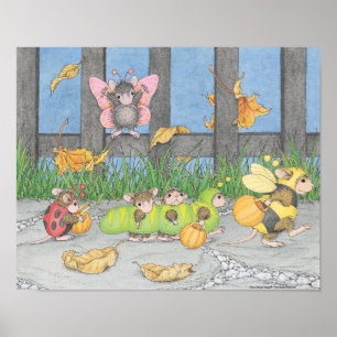 Poster House-Mouse Designs® -  Wall Art