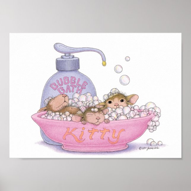Poster House-Mouse Designs® - Wall Art (Devant)