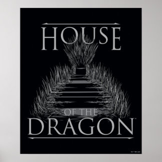 Poster HOUSE of the Dragon | Iron Throne Graphic
