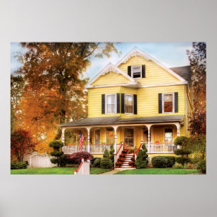 Poster House - Yellow Lace - Dream House