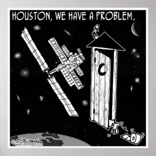 Poster Houston, nous avons un problème