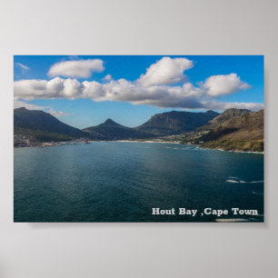 Poster Hout Bay. Le Cap