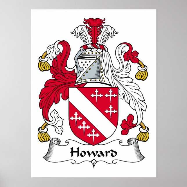 Poster Howard Family Crest (Devant)