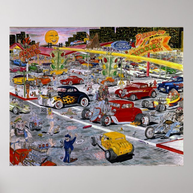 Poster Howdy Pard (Devant)