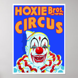 Poster Hoxie Bros. Cirque