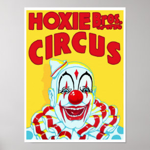 Poster Hoxie Bros. Cirque