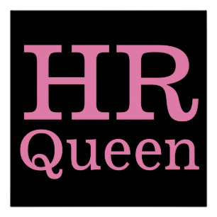 Poster HR Queen 👸 🏻 👑 PERSONNALISABLE