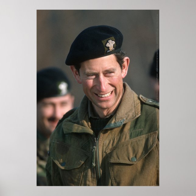 Poster HRH Prince Charles Allemagne 1987 (Devant)