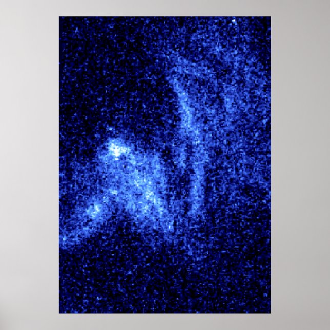 Poster Hubble Image du choc Stellar Bow (Devant)