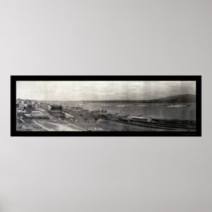 Poster Hudson River Parade Photo 1909
