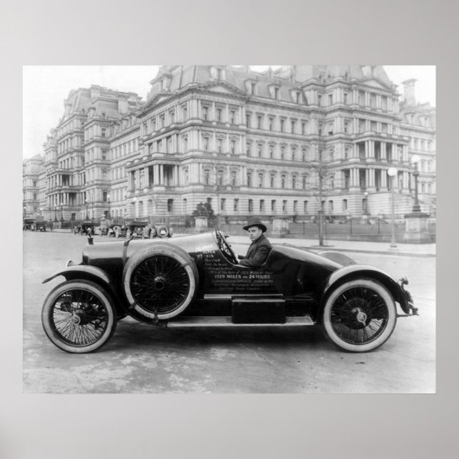 Poster Hudson Super Six, 1920 (Devant)
