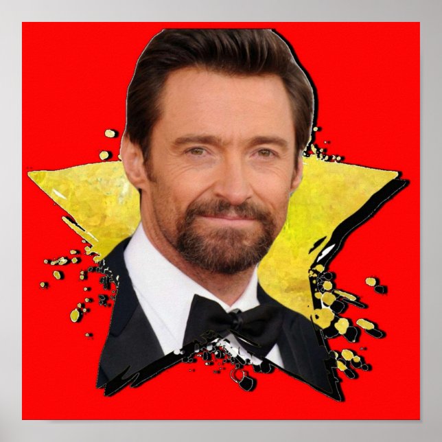 Poster Hugh jackman (Devant)