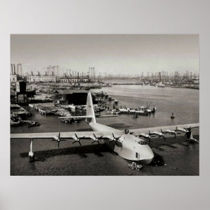Poster Hughes H4 Spruce Goose 1947