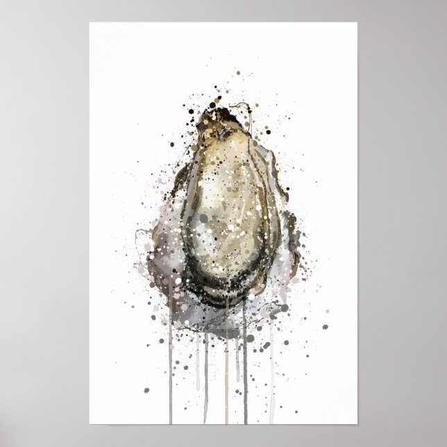 Poster Huître (Devant)
