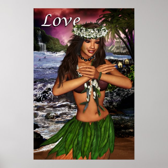 Poster Hula (Devant)