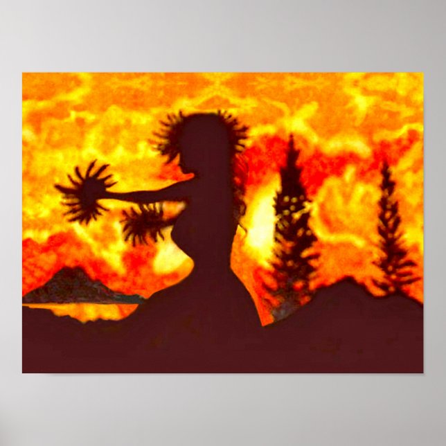 Poster Hula Dancer  (Devant)