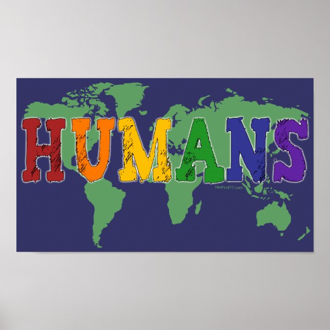 Poster Humains (Devant)