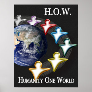 Poster Humanity One World
