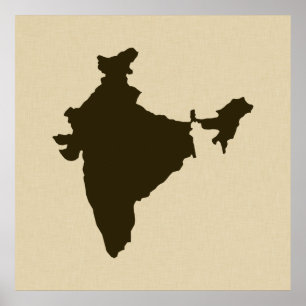 Poster Humeurs d'épices au chocolat Inde