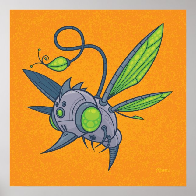 POSTER HUMM-BUZZ (Devant)