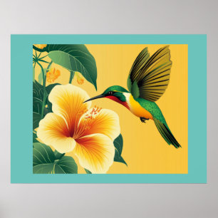 POSTER HUMMINGBIRD N° 1