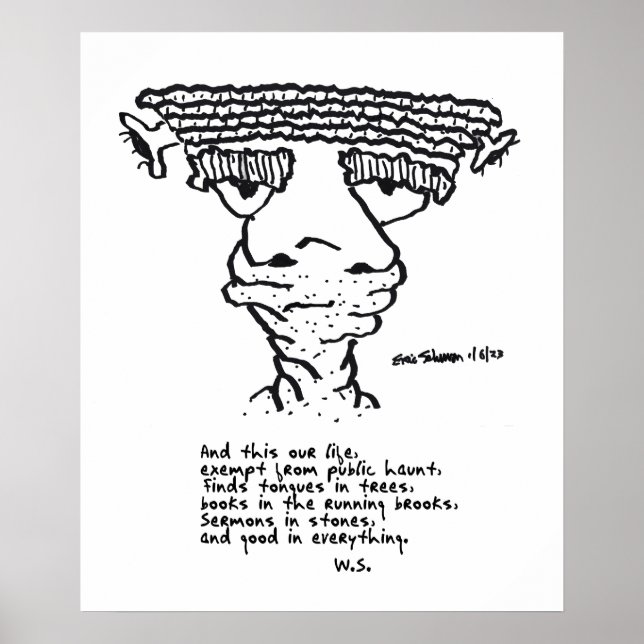 Poster humoristique de Freak 1-6-23 (Devant)