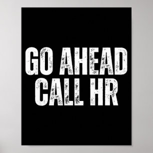 Poster Humour de travail drôle pour le personnel de burea