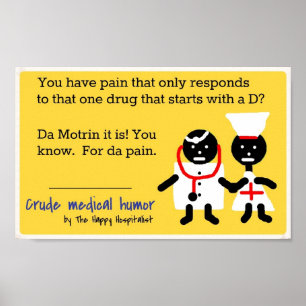Poster Humour Médicale