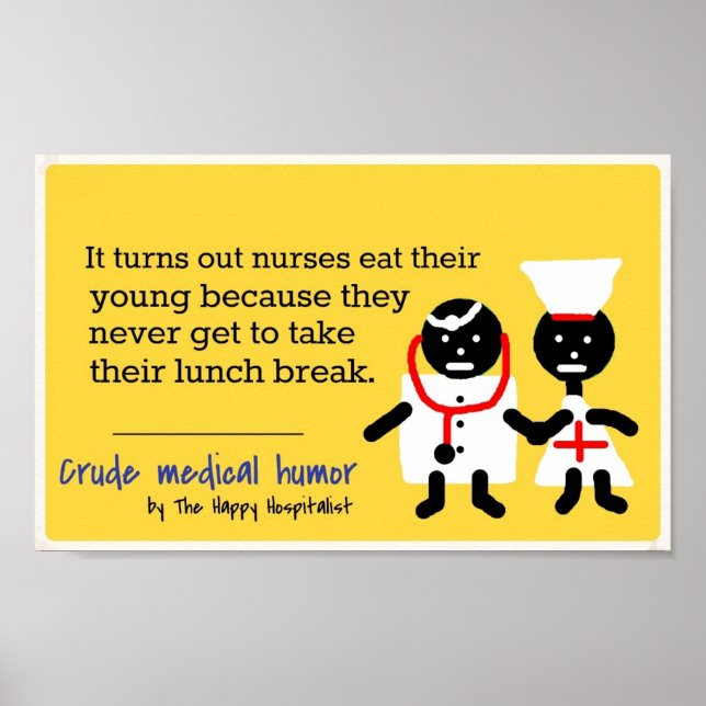Poster Humour Médicale (Devant)
