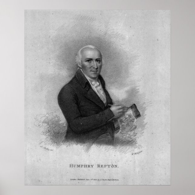 Poster Humphry Repton (Devant)