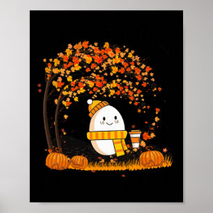 Poster Humpty Dumpty Had A Great Fall Thanksgiving Autumn