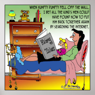 Poster Humpty Dumpty & Internet