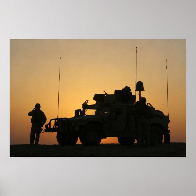 Poster Humvee (Devant)