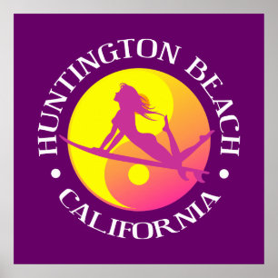 Poster Huntington Beach