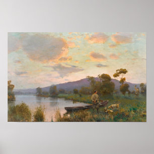 Poster Huntsmen et Hounds Sergei Ivanovich Vasilkovsky