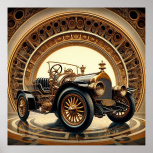 Poster Hupmobile Modèle 20 Roadster 02X