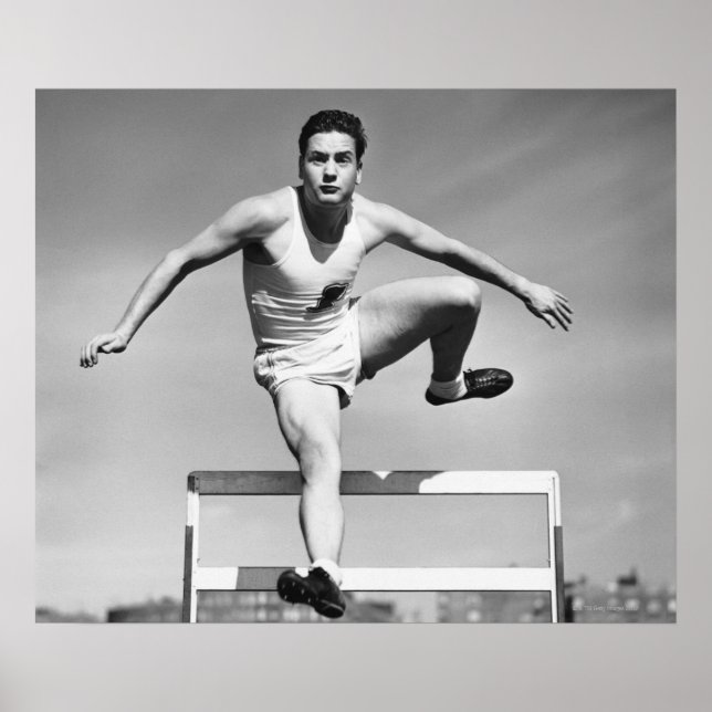 Poster Hurdling (Devant)