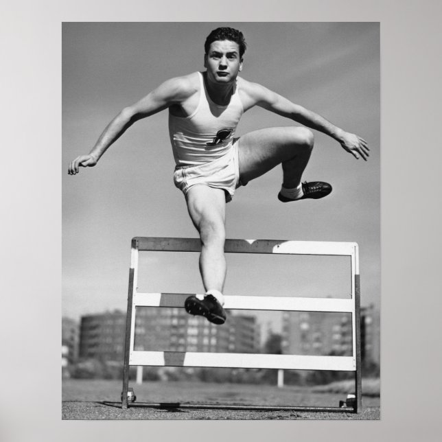 Poster Hurdling (Devant)
