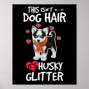 Poster Husky Sibérie Chien Chien Chien Coiffure C'est Hus