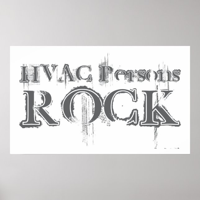 Poster HVAC Personnes Rock (Devant)