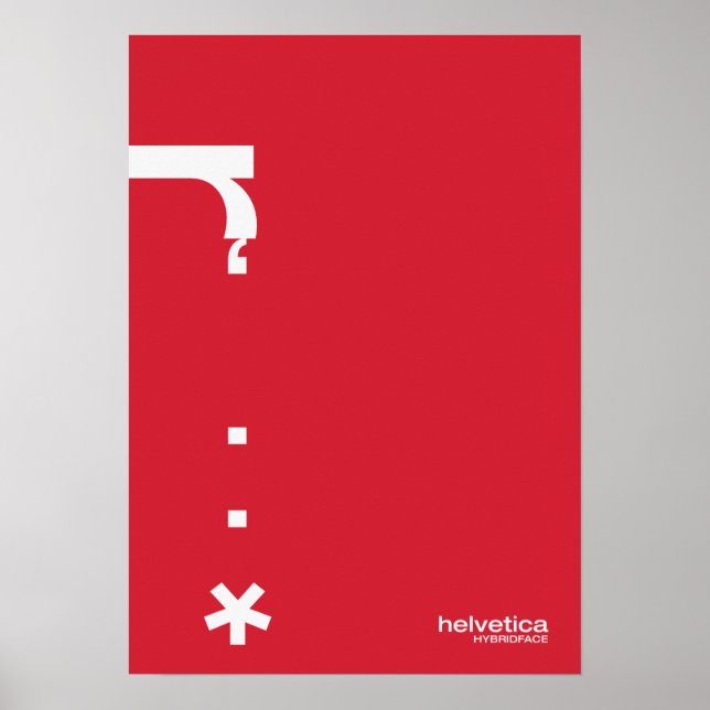 Poster Hybridface 01 (Devant)