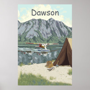 Poster hydravion personnalisé