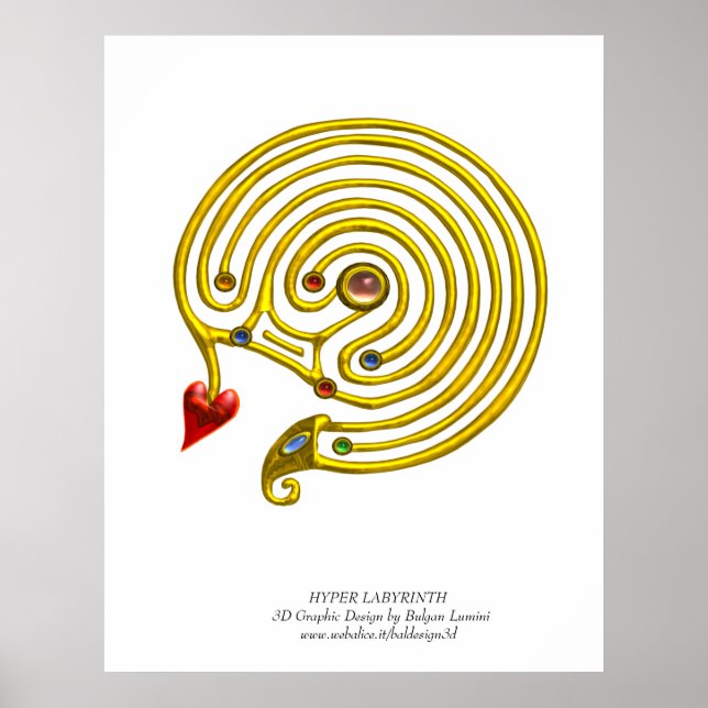 POSTER HYPER LABYRINTH (Devant)